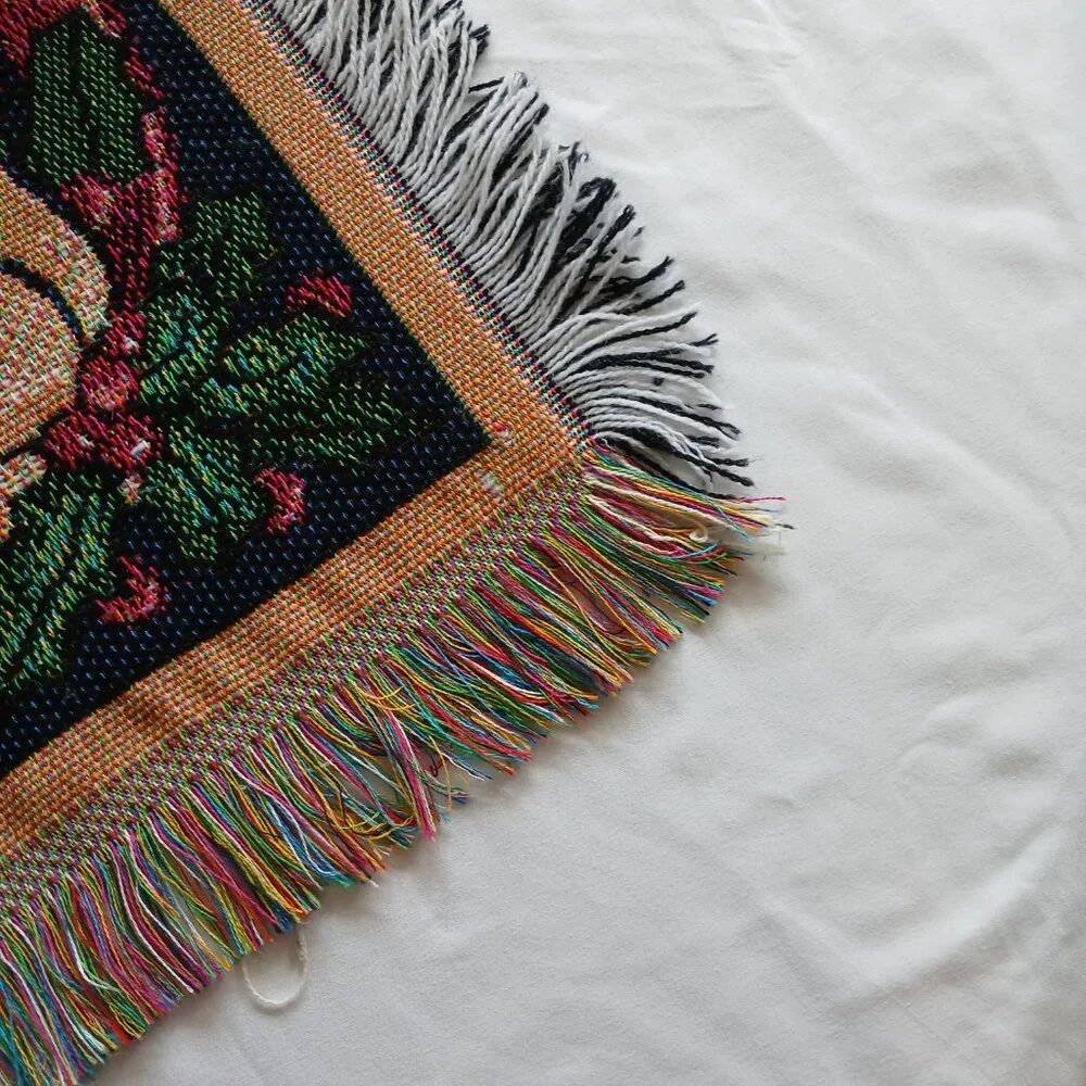Christmas blanket throw by Crown Crafts. Read